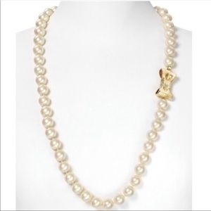 Kate Spade All Wrapped Up Long Pearl Necklace